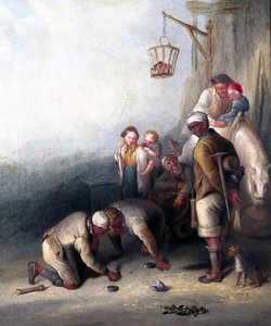 紛争ショット、1836年 作： Henry Perlee Parker