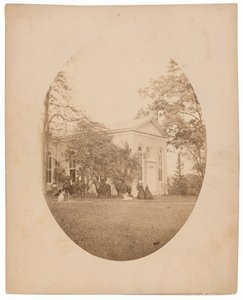 メリーランド州ドゴレガン・マナー（1860年頃1860年（写真） 作： ヘンリー・ポロック