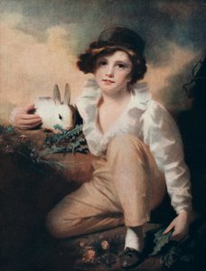 ウサギの少年、c1814 1912。 作： Henry Raeburn
