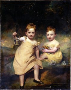 ウィリアム・ソロルド・ウッドとチャールズ・ソロルド・ウッドの二重の肖像 作： Henry Raeburn
