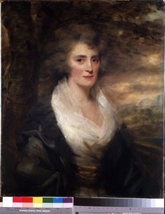 ミス エリノール ベスーンの肖像画。 サー ヘンリー レイバーン (1756-1823) による絵画、1790 年代、キャンバスに油彩。 エルミタージュ美術館、サンクトペテルブルク 作： Henry Raeburn