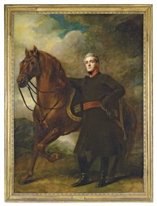 アレクサンダーダグラスハミルトンの肖像画、ハミルトン公爵10世、ブランドン公爵7世 作： Henry Raeburn