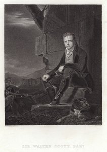 ウォルター・スコット卿の肖像 作： Henry Raeburn