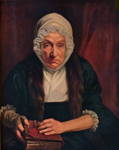 本の肖像画。ブシェル夫人、17世紀、1914年 作： Henry Raeburn