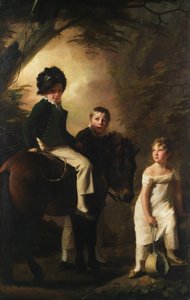 ドラモンドチルドレン、カリフォルニア。 1808-9。 作： Henry Raeburn