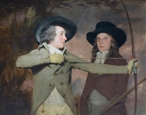 射手たち 1789-90年頃 油彩・カンヴァス 作： Henry Raeburn