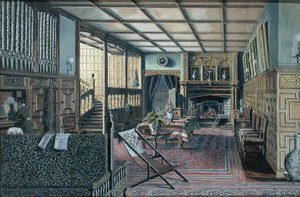 Hall Place, Leigh, near Tonbridgeの内装