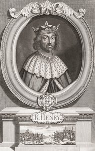 イングランド王ヘンリー3世肖像画 作： Henry Roberts