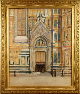 A porta sul do Duomo, Florença, Itália 作： Henry Roderick Newman
