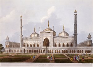 ラクナウのモスク、1824