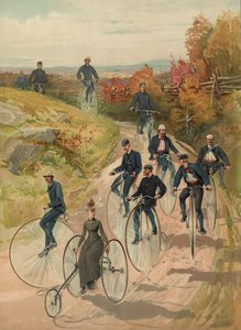 自転車、1887年頃