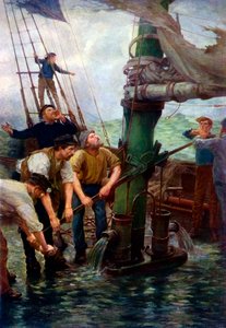 パンプスですべての手！ヘンリー・S・トゥク 作： Henry Scott Tuke