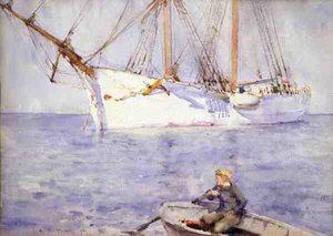 サンセット効果 作： Henry Scott Tuke