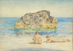 日光浴、1921