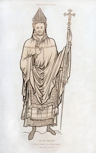 大司教、12世紀後半、1843年。 作： Henry Shaw