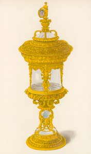 カップ、ゴールドスミス社に所属、c 1558 作： Henry Shaw