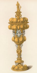 陛下のコレクションのカップ、ウィンザー城、c 1540 作： Henry Shaw
