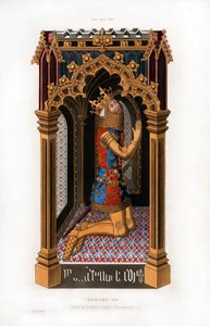 エドワード3世、c1355、1843年。