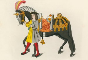 馬とアテンダント、1511 作： Henry Shaw