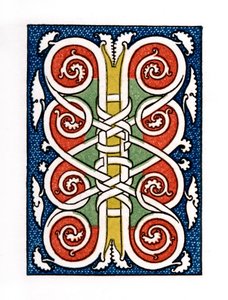 頭文字I、1476年、1843年 作： Henry Shaw