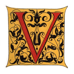 頭文字V、1843年。 作： Henry Shaw
