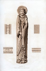 クロービス1世、c1100、1843年。 作： Henry Shaw