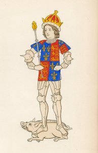 リチャード3世、1483-85 作： Henry Shaw