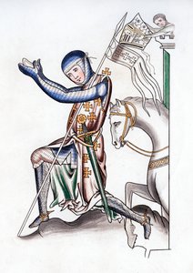 騎士、12世紀後半、1843年。