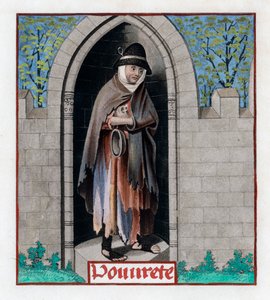 貧困、c1480、1843。 作： Henry Shaw