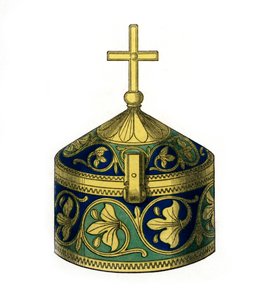 Pyx、12世紀、1843年。 作： Henry Shaw