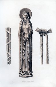 女王クロティルダ、c1100、1843。 作： Henry Shaw