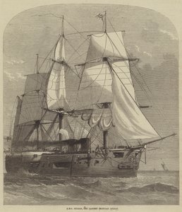 HMSスルタン、最大のアイアンクラッドフロート 作： Henry Spernon Tozer