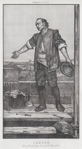 労働(彫刻) 作： Henry Stacey (after) Marks