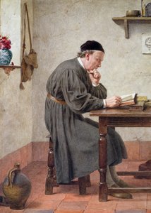 彼の好きな作者、1884年（wc） 作： Henry Stacey Marks
