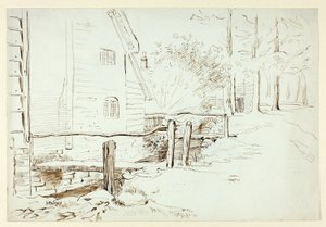 橋のある風景 作： Henry Stacy Marks