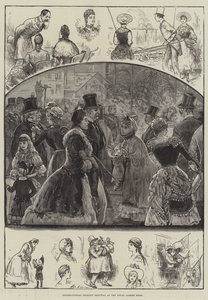 ロイヤルアルバートホールでの国際農民祭 作： Henry Stephen Ludlow