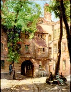 ハノーバー広場、1922 作： Henry Straker