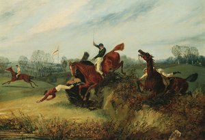 ルーカス冬季会議での事件 作： Henry Thomas Alken