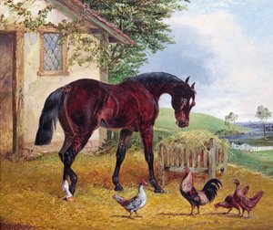 農場のシーン 作： Henry Thomas Alken