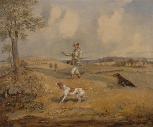ヤマウズラ射撃、カリフォルニア。 1825年。