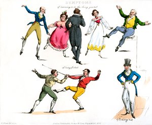 面白がっている症状、1822年。 作： Henry Thomas Alken