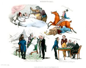 面白がっている症状、1822年。 作： Henry Thomas Alken