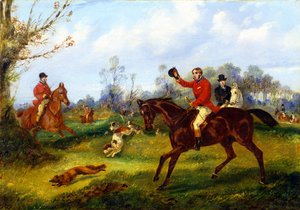 発見、1840年頃 作： Henry Thomas Alken