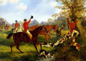 仕上げ、1840年頃 作： Henry Thomas Alken