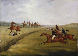 グランドレスターシャースティープルチェイス、1829年3月12日：災害のクライマックス