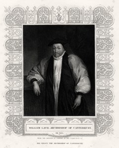 ウィリアムラウド、カンタベリー大司教、19世紀 作： Henry Thomas Ryall