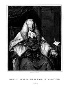 ウィリアムマレー、マンスフィールド初代伯爵、スコットランド法学者、1832年。 作： Henry Thomas Ryall