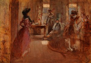 家族党、1892年 作： Henry Tonks