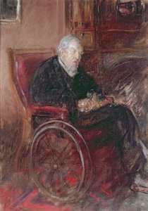 車椅子のヘンリー・トンクの父 作： Henry Tonks