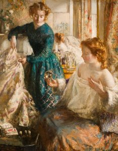 The Crystal Gazers、1905-1906 作： Henry Tonks